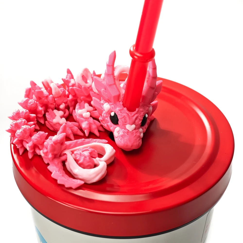 3D Printing Cafe - Modèle d'ornement de dragon en forme
