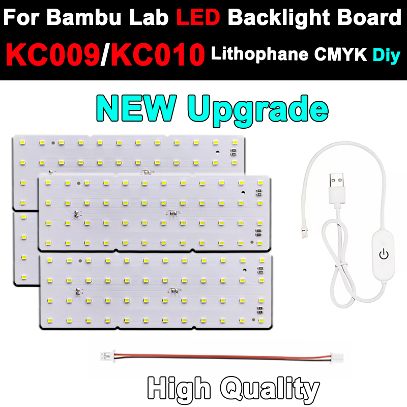 3D Printing Foto - Panneau Led Lithophane pour laboratoire Bambu,