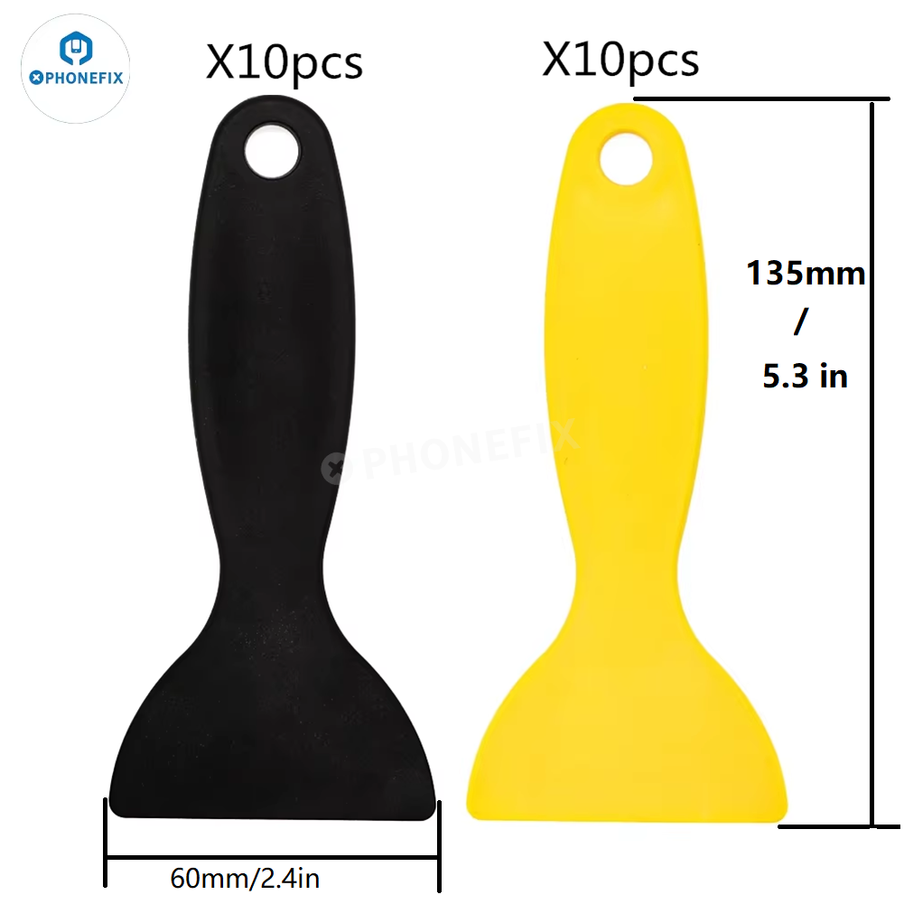 Print Removal Spatula - Spatule grattoir en plastique de 6cm,