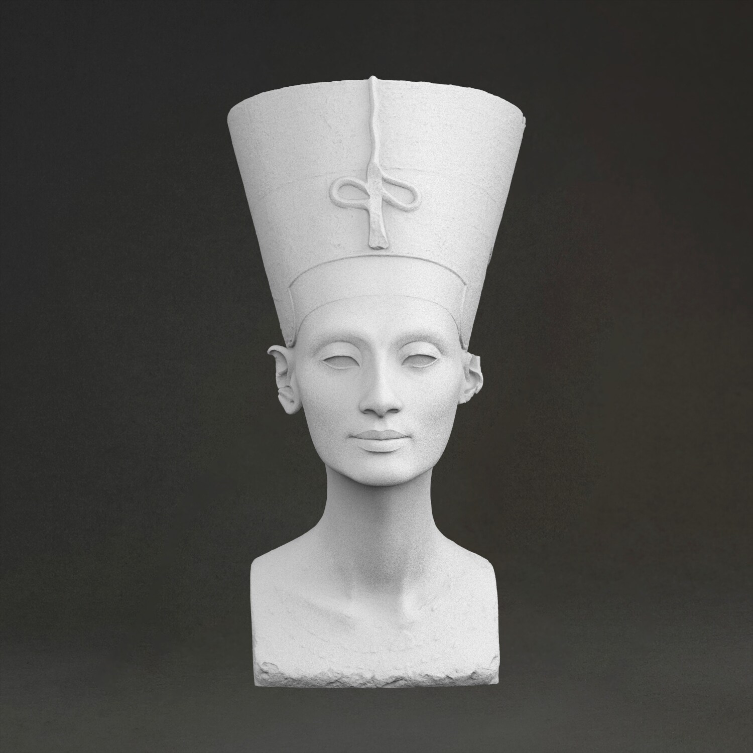 3D Printing Resin - Sculpture de la reine Néfertiti d'Égypte,