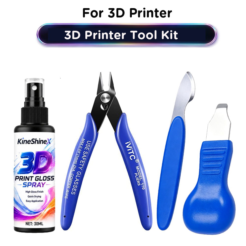 Print Removal Spatula - Kit de post-traitement pour impression 3D,