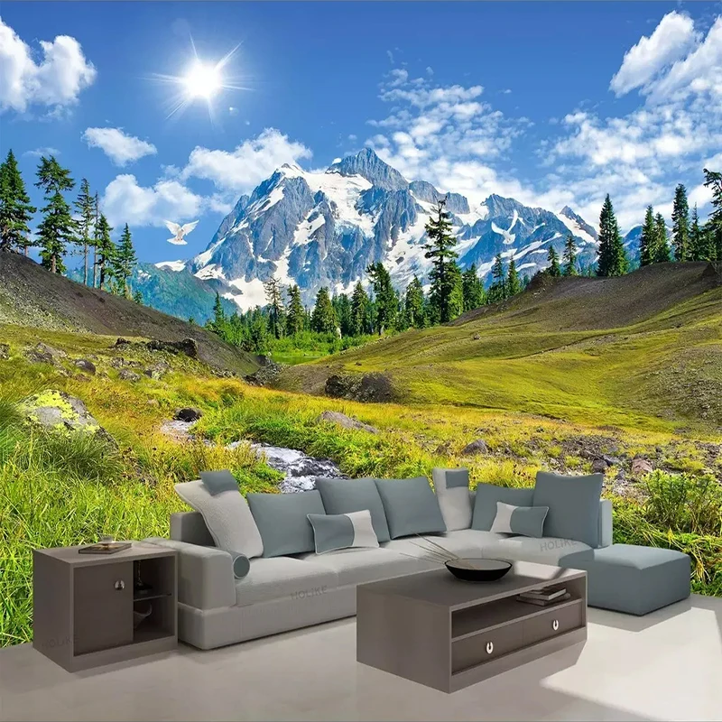 3D Printing Foto - Papier peint photo 3D paysage naturel,