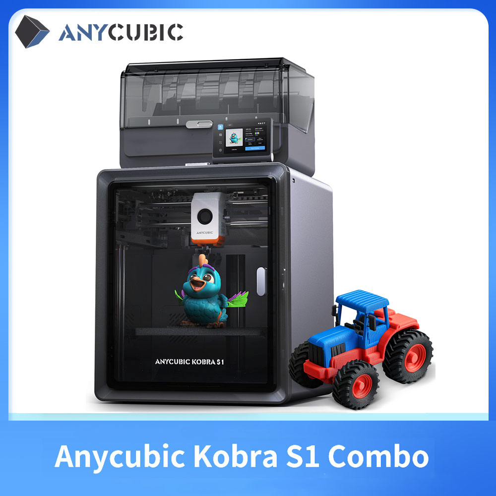 3D Printing Online Service - Anycubic Kobra S1 Combo 3D Printer,
