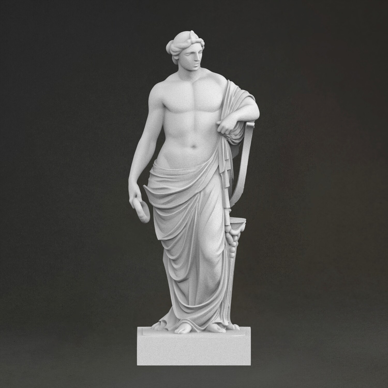 3D Printing Resin - Sculpture 'Apollo, le dieu du soleil',