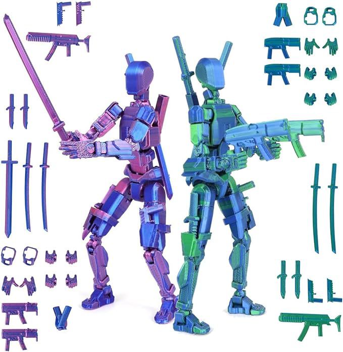 3D Printing For Dummies - Figurine Titan 13, assemblage complet, robot