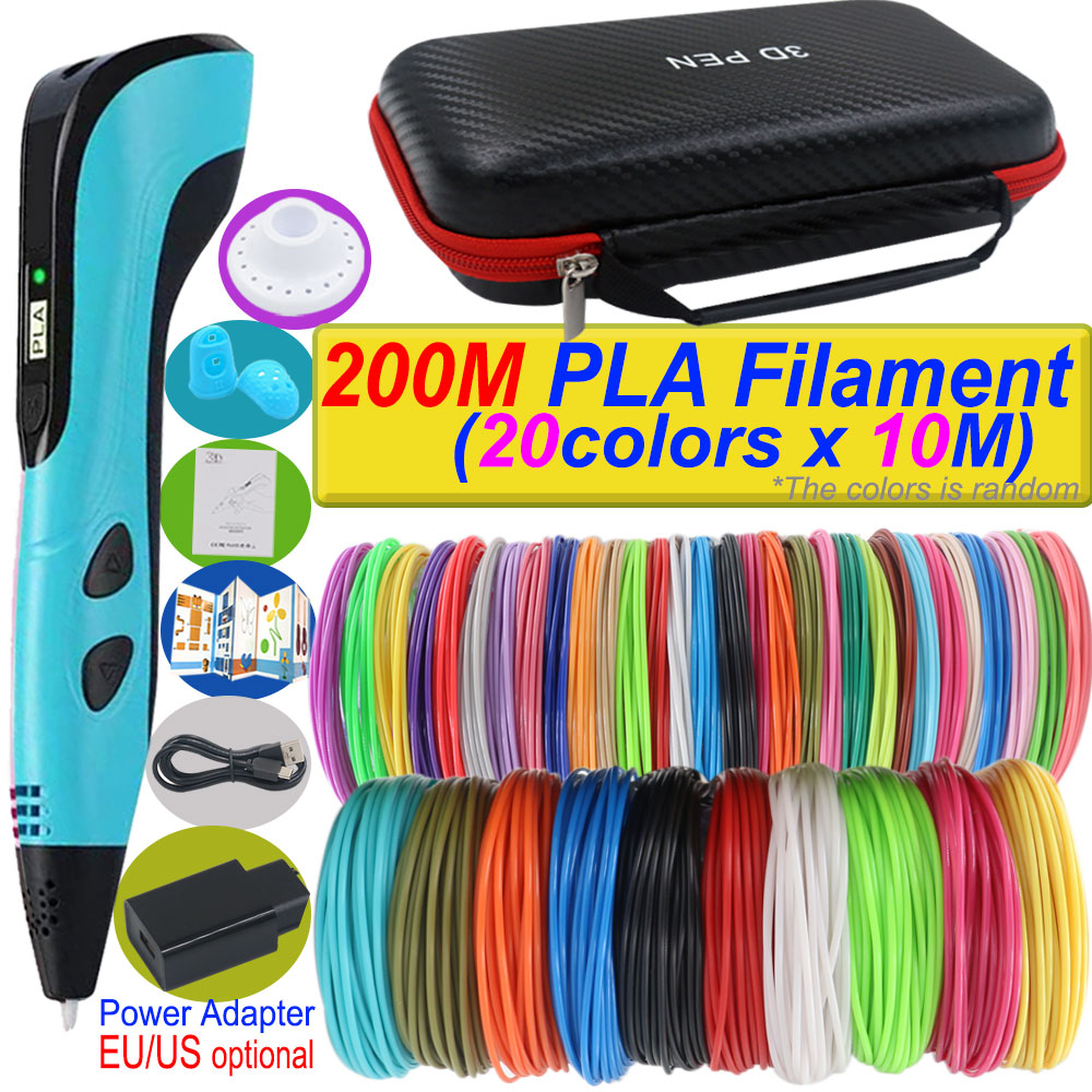 3D Printing Filament - Stylo d'impression 3D, bricolage, peinture tridimensionnelle,