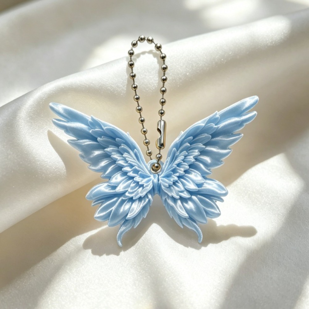 3D Printing Gif - Porte-clés mignons en forme d'ailes de
