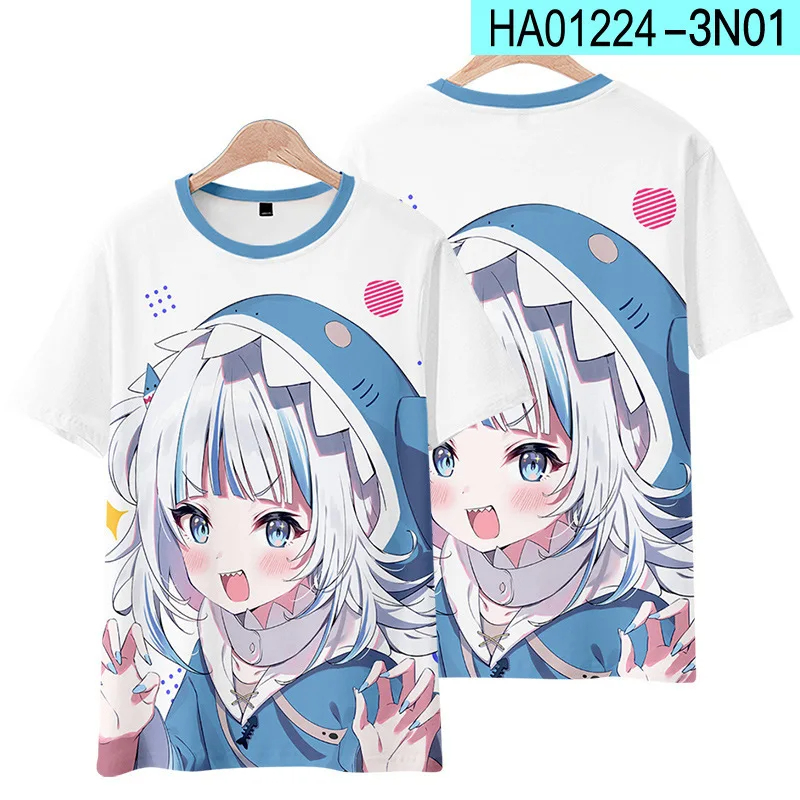 Hololive-T-shirt unisexe pour  - 3D Printing Youtubers avis et prix