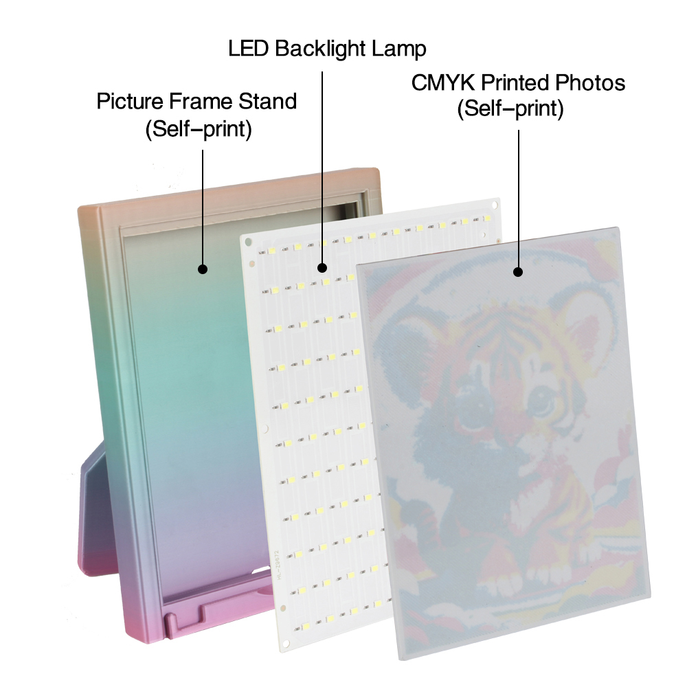 Panneau Led Lithophane pour la - 3D Printing Foto avis et prix