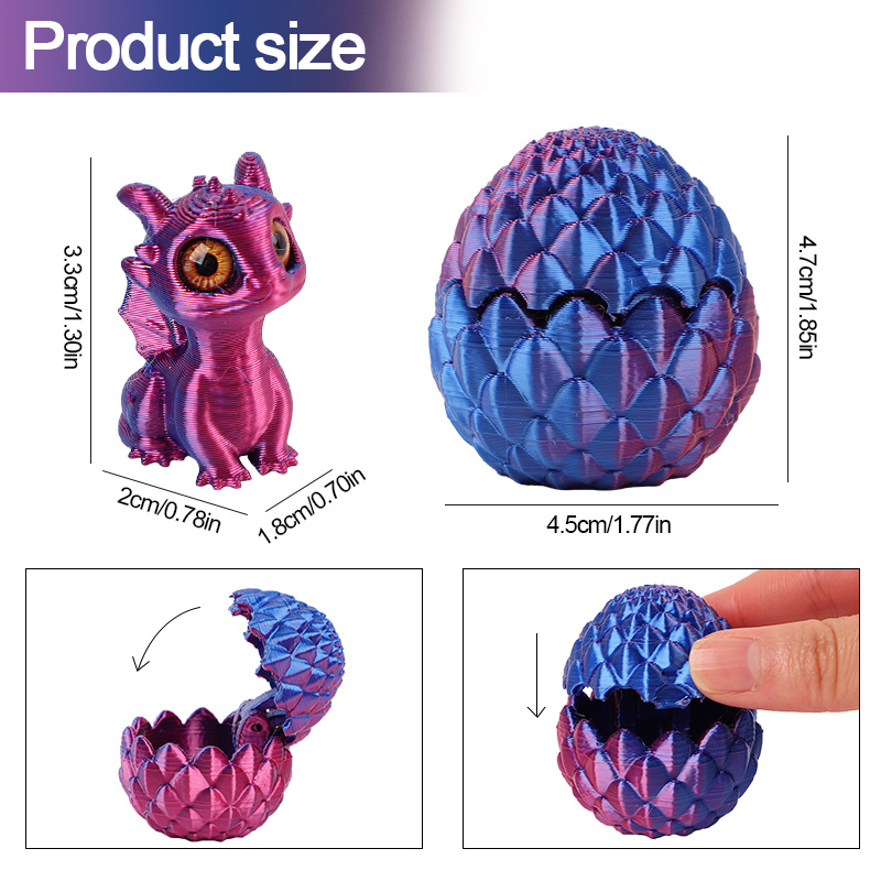 Oeufs de Dragon imprimés en 3D - 3D Printing Gif avis et prix