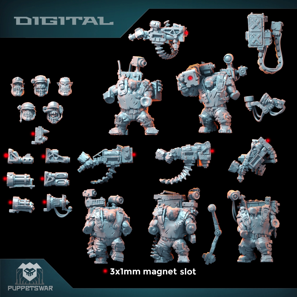 Orc Ultimate Badasses Squad, f - 3D Printing Resin avis et prix