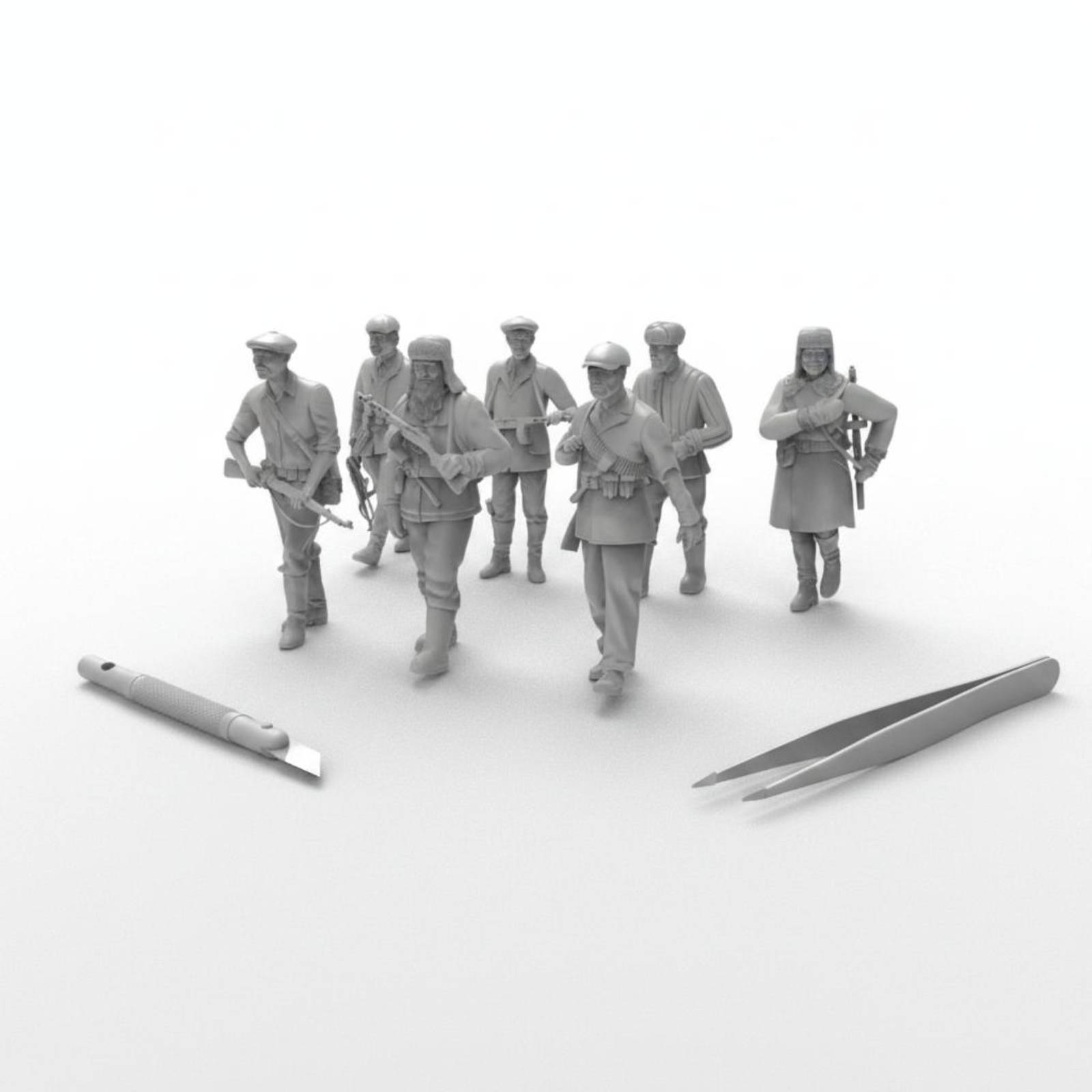 Figurines de soldats de la Sec - 3D Printing Resin avis et prix