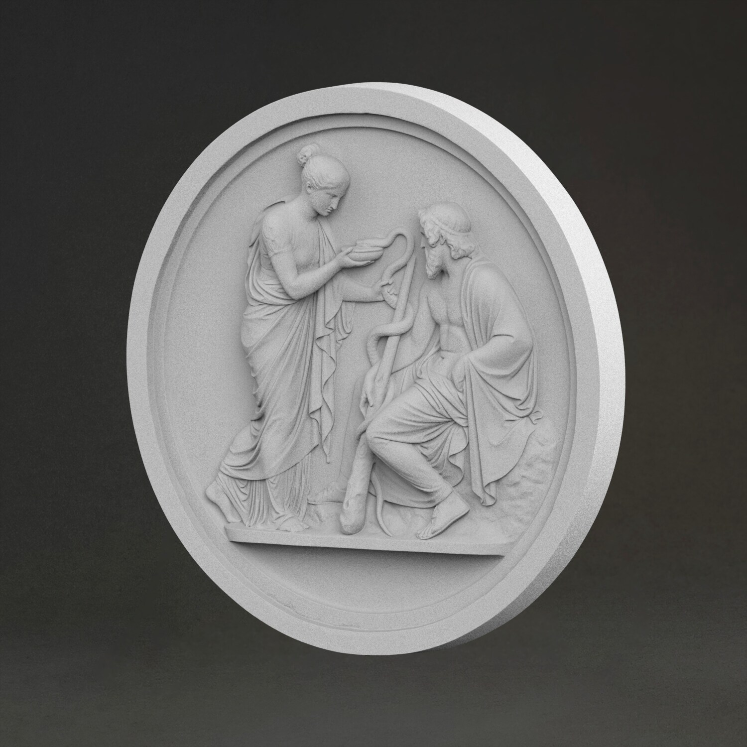 Sculpture « Recitation de Némè - 3D Printing Resin avis et prix