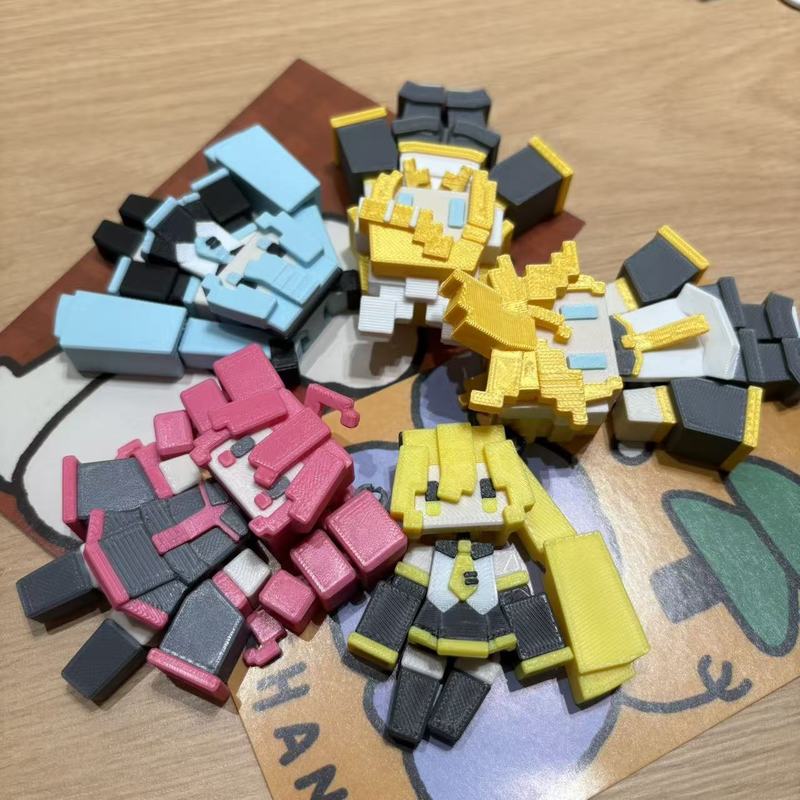 Porte-clés imprimé en 3D Hatsu - 3D Printing Gif avis et prix