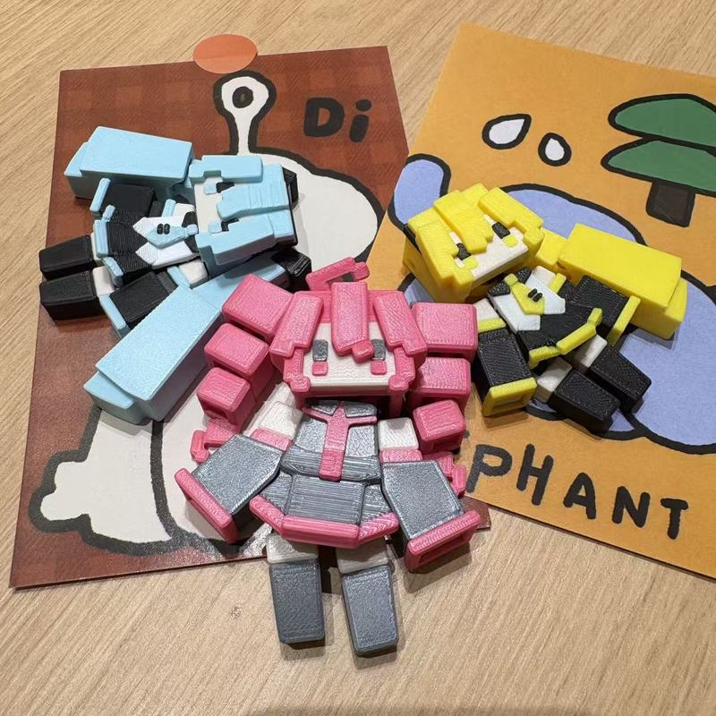Porte-clés imprimé en 3D Hatsu - 3D Printing Gif avis et prix