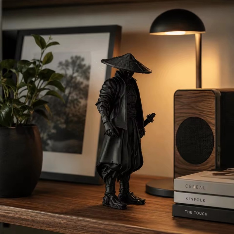 Statue de ninja amusante et or - 3D Printing For Dummies avis et prix