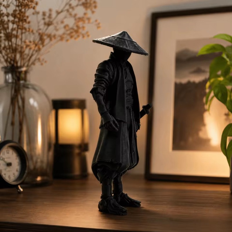 Statue de ninja amusante et or - 3D Printing For Dummies avis et prix