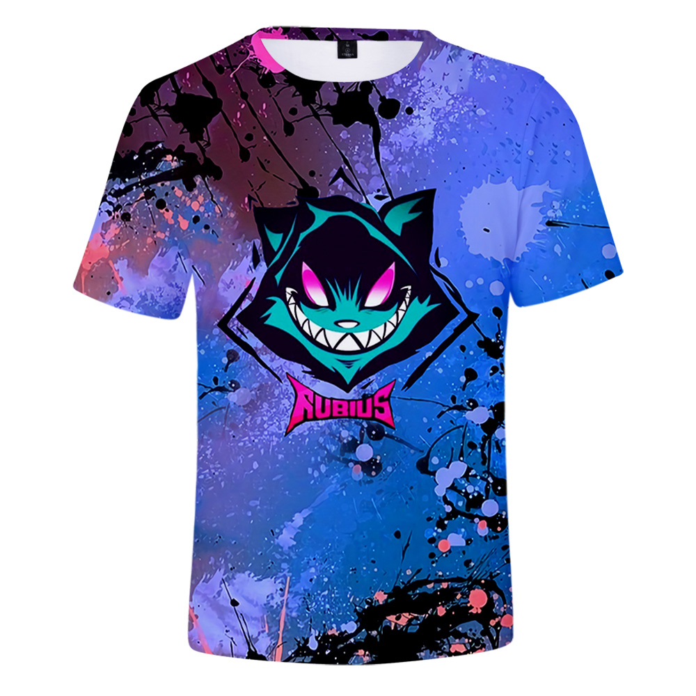 Rubius T-shirt unisexe col ron - 3D Printing Youtubers avis et prix