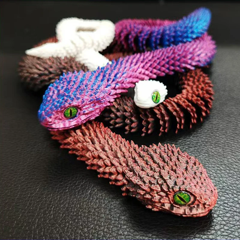 Serpent imprimé en 3D, jouet à - 3D Printing Gif avis et prix