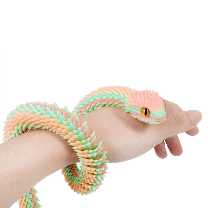 Serpent imprimé en 3D, jouet à - 3D Printing Gif avis et prix