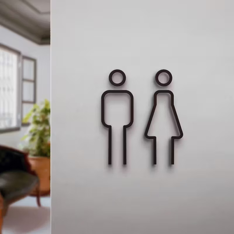 Panneau de porte de toilettes  - 3D Printing Cafe avis et prix