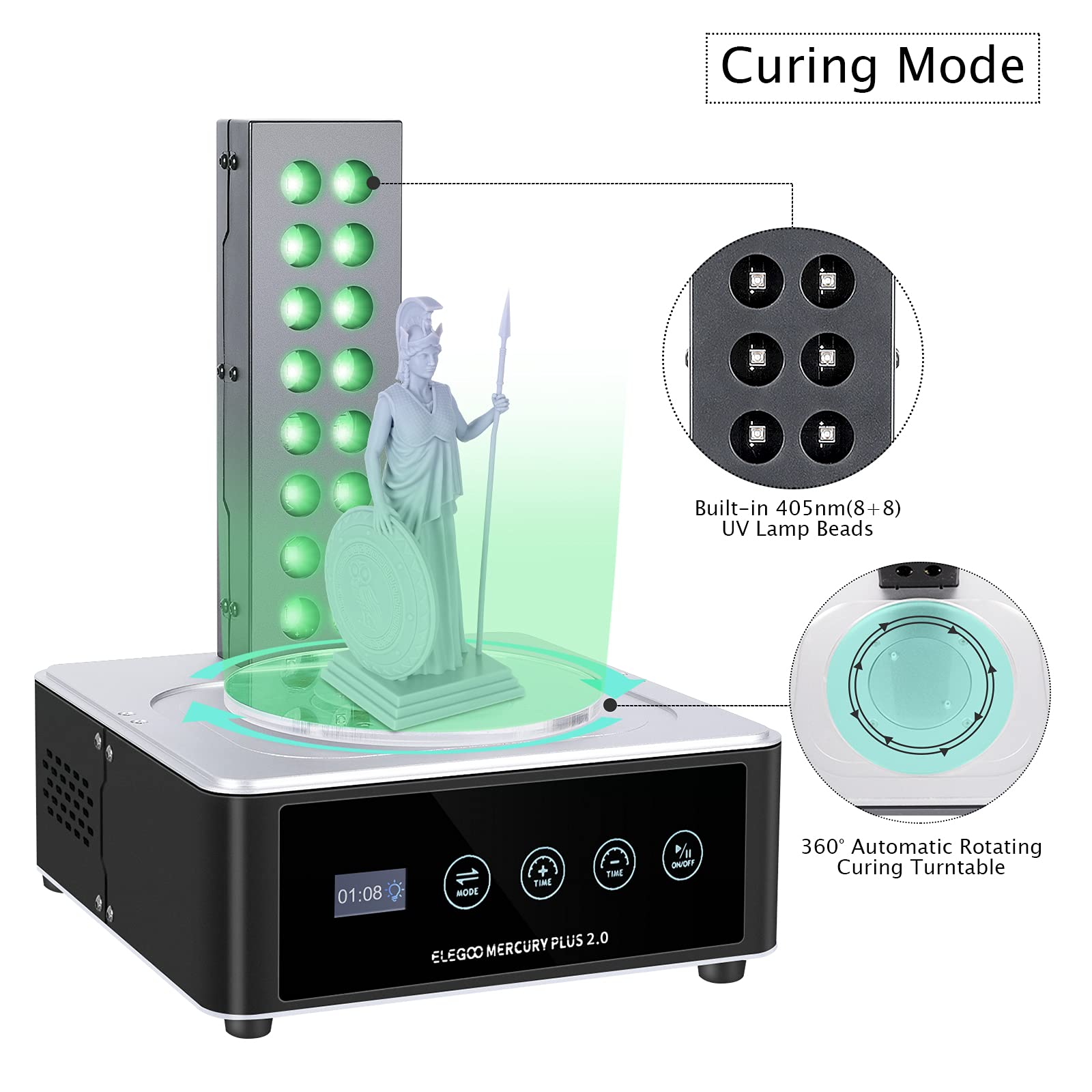 ELEGOO Plus 2.0 Station de lav - 3D Printing Resin avis et prix