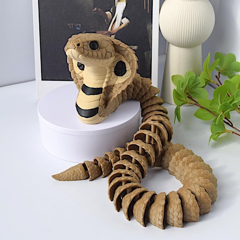 Statue de Cobra Roi Imprimée e - 3D Printing For Dummies avis et prix