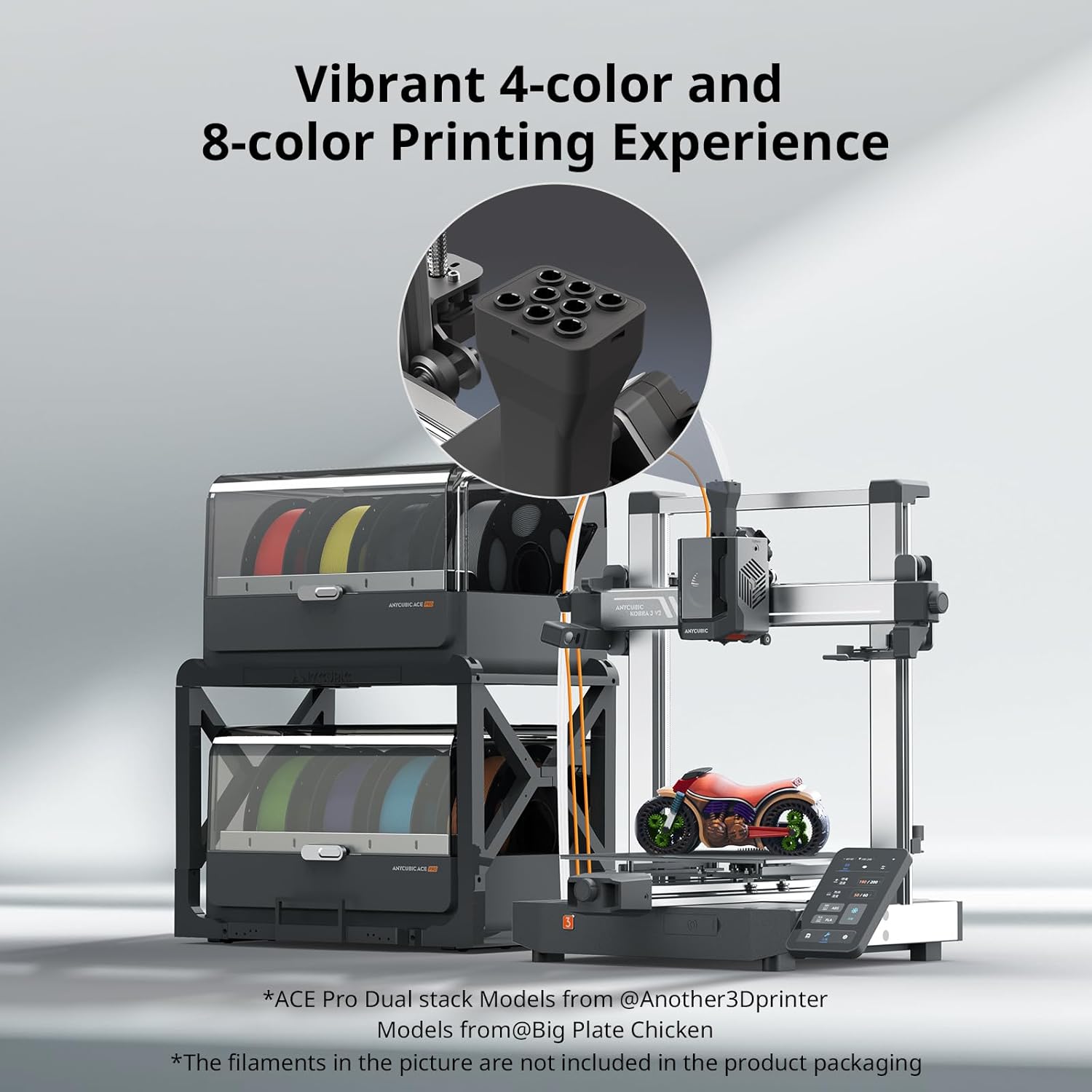 Impression multicolore intelli - 3D Printing Filament avis et prix
