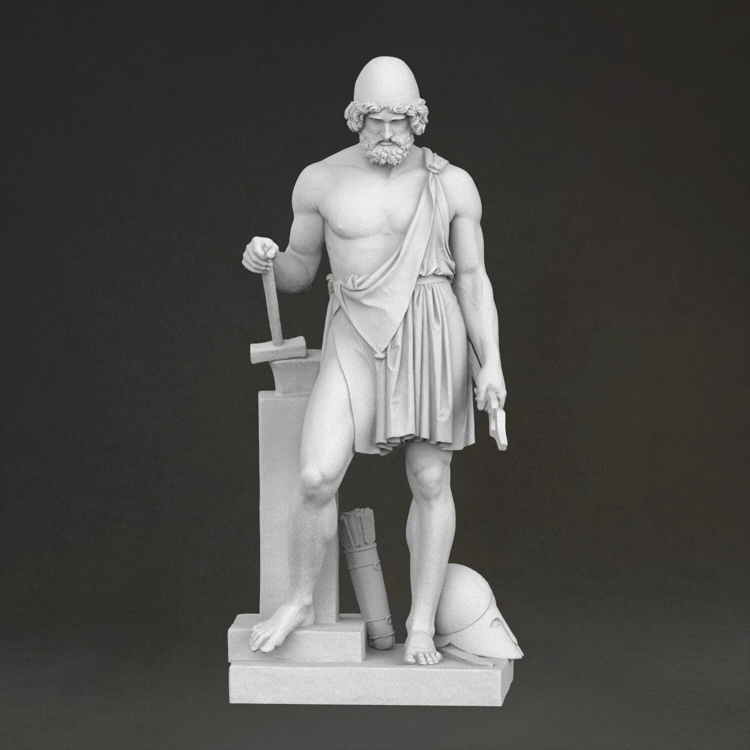 Sculpture « Vulcanus Vulcanus  - 3D Printing Resin avis et prix